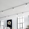 FANGIO háromfázisú áramkörös sínre ezüstszürke  230V LED 25W 36°  3000K