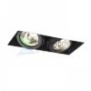 ELECTRA II  fekete  12V LED G53 2x15W