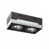 ELECTRA II  fekete  12V LED G53 2x15W