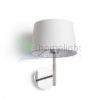 BROADWAY fali lámpa fehér króm 230V LED E27 15W