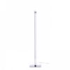 PLAZA állólámpa fehér króm 230V LED E27 15W