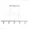 RALLONG V függeszték alap  króm 230V LED E27 5x15W