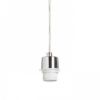MORE 80 mennyezeti függőlámpa alap  matt nikkel 230V LED E27 3x15W