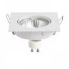 TOPIC SQ dönthető lámpa matt fehér  230V LED GU10 8W