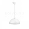MONROE 40 függő lámpa csillogó fehér/fehér  230V LED E27 30W