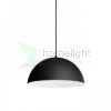 MONROE 40 függő lámpa matt fekete/fehér  230V LED E27 30W
