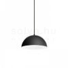 MONROE 30 függő lámpa matt fekete/fehér  230V LED E27 11W