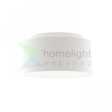 DOUBLE 55/30 lámpabúra  Polycotton fehér/fehér PVC  max. 23W
