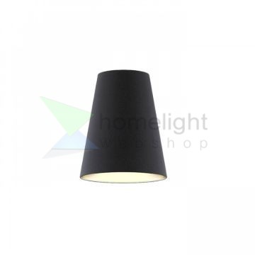CONNY 25/30 asztali lámpaernyő Polycotton fekete/arany fólia max. 23W