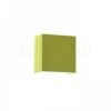 LOPE W 25/14 fali lámpa  Chintz lime/fehér PVC 230V LED E27 15W