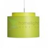 DOUBLE 40/30 lámpabúra  Chintz lime/fehér PVC  max. 23W