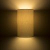 RON W 15/25 fali lámpa  Chintz világosszürke/fehér PVC 230V LED E27 15W