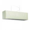 LOPE 80/23 lámpabúra  Chintz menta/ezüst fólia  max. 23W