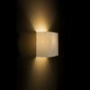 LOPE W 25/14 fali lámpa  Polycotton fehér/fehér PVC 230V LED E27 15W