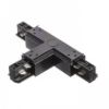 EUTRAC T bal kapocs fekete  230V 