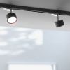 PIXIE háromfázisú áramkörös sínre fekete króm 230V LED GX53 7W