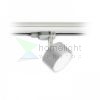PIXIE háromfázisú áramkörös sínre ezüstszürke króm 230V LED GX53 7W