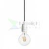 FABIO függesztő készlet fekete porcelán 230V LED E27 15W