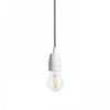 FABIO függesztő készlet fekete/fehér porcelán 230V LED E27 15W