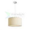 LALO 40 függő lámpa krémfehér matt nikkel 230V LED E27 3x15W