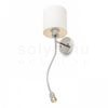 VERSA fali lámpabúra fehér matt nikkel 230V LED E27 LED 15+3W 40°  3000K