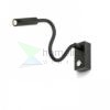 AIM liba nyakon fekete  230V LED 3W 45°  3000K
