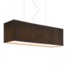 LOPE 80 függő lámpa fekete matt nikkel 230V LED E27 4x15W