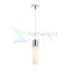 EIGHT függő lámpa  opál üveg/króm 230V LED E27 11W