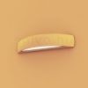 CRESCENT L fali lámpa  gipsz 230V LED E14 2x6W