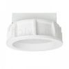 MIA R süllyesztett lámpa  gipsz/szatén akril 230V LED E27 2x11W