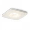 KAY SQ süllyesztett lámpa szatén üveg 230V/350mA LED 5W 3000K