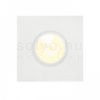 KAY SQ süllyesztett lámpa szatén üveg 230V/350mA LED 5W 3000K