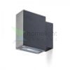 DIXIE 4x12 fali lámpa fekete 230V/700mA LED 2x3W 48° IP54 3000K