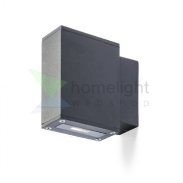 DIXIE 4x12 fali lámpa fekete 230V/700mA LED 2x3W 48° IP54 3000K