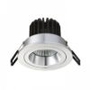 MAYDAY CC süllyesztett lámpa szálcsiszolt alumínium 230V/700mA LED 9W 2700K