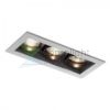 MONE III dönthető ezüstszürke  12V GU5,3 3x50W