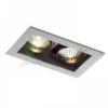 MONE II dönthető ezüstszürke  12V GU5,3 2x50W
