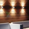MOIRE II fali lámpa  alumínium 230V LED G9 5W IP54