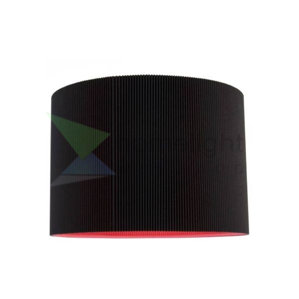 MICRO PLEAT S lámpabúra fekete/rózsaszín 230V max. 60W