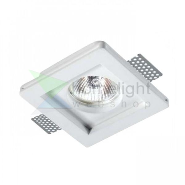 GESSO süllyesztett lámpa gipsz 12V GU5,3 35W