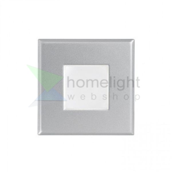 SAU SQ süllyesztett lámpa ezüstszürke 230V LED GU10 7W IP44