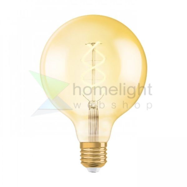 OSRAM Vintage Globe 125 SPIRAL borostyán 230V E27 LED EQ25 2000K