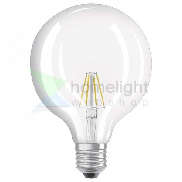 OSRAM Retrofit Globe 125   világos 230V E27 LED EQ60  2700K