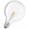 OSRAM Retrofit Globe 125   világos 230V E27 LED EQ40  2700K