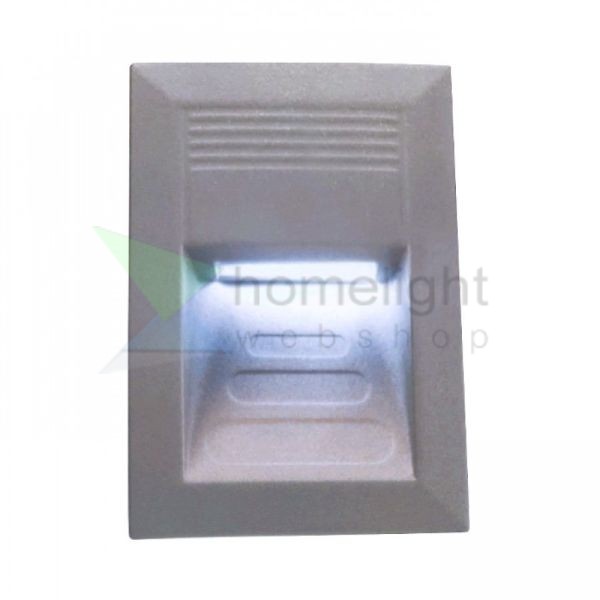 AMATO süllyesztett lámpa ezüstszürke 230V LED 0.9W IP54 5500k