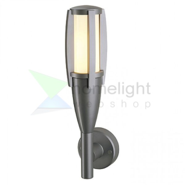 BELPA II fali lámpa kőszürke  230V LED E27 15W IP55 