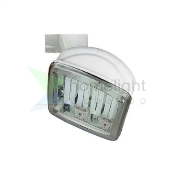 DISPLAY LUX 49 fali lámpa fehér műanyag 230V G23 4x9W 180° IP55 