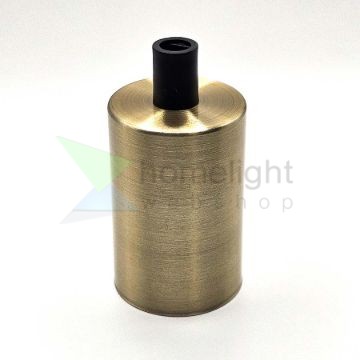 Fém E27 foglalat Antik bronz