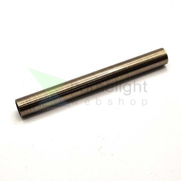 Antik bronz cső két végén belső menettel - 10cm