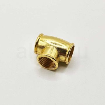 Arany T idom 3xM10  belső menettel - 20mmx17mm